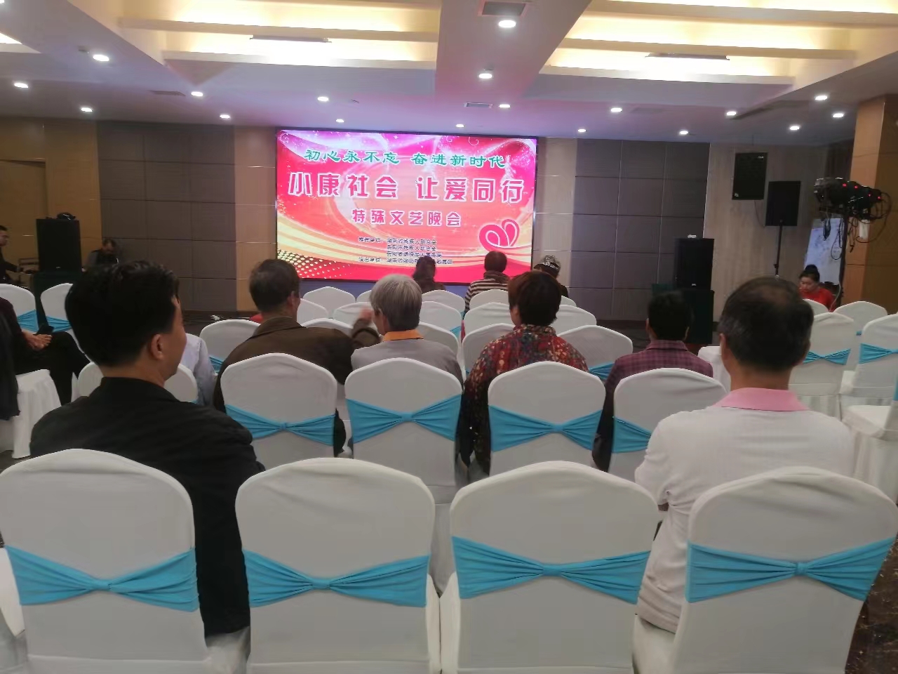 小康社会•让爱同行——宜兴市万石镇残联组织残疾人观看文艺晚会.jpg