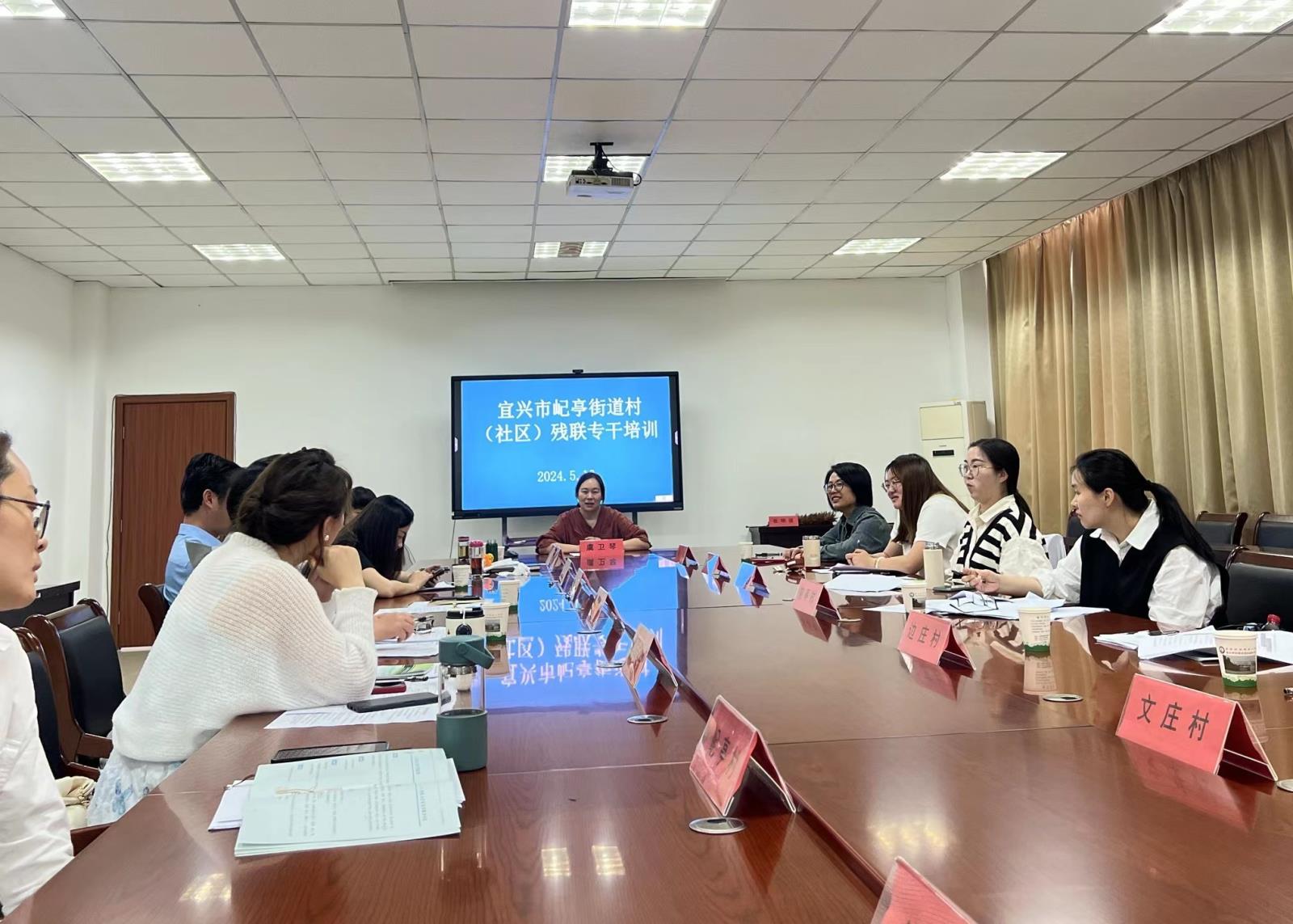 专业赋能 专干培训助力残疾人服务新升级——宜兴市屺亭街道残联举办村（社区）残协专委培训.jpg